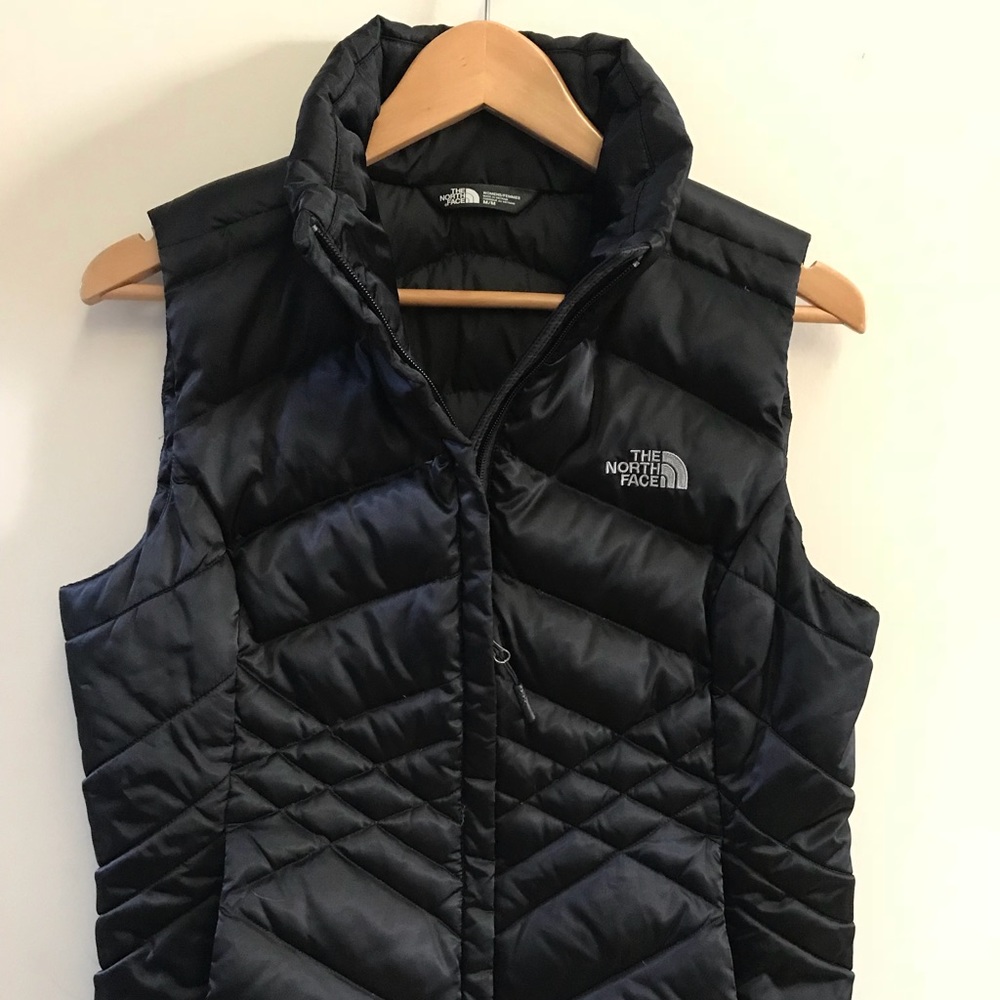 The North Face Black Quilted Down Vest